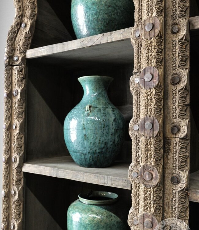 Be-Uniq Oude Boekenkast | 2-Delig | H248xB125xD41 cm