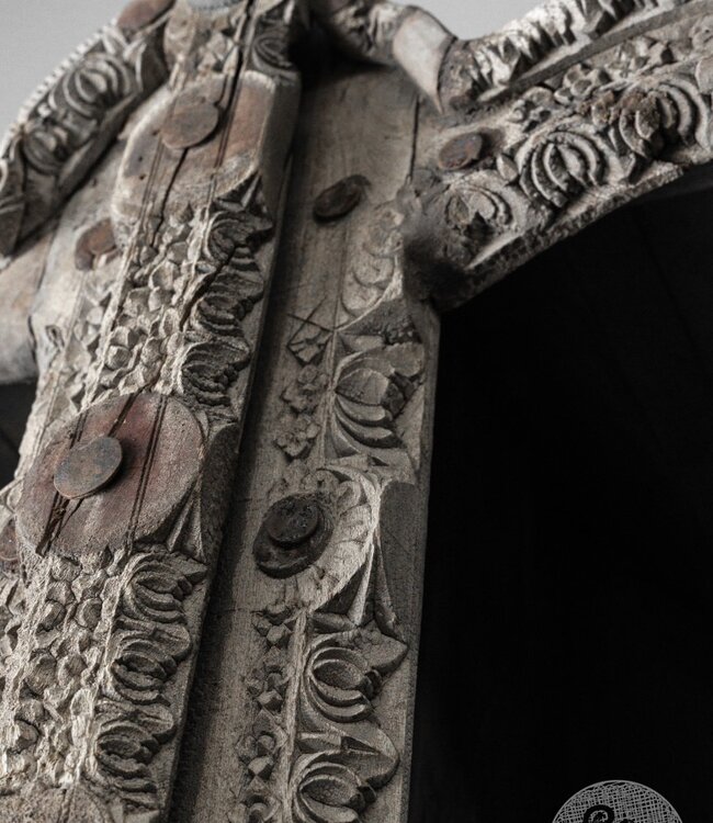 Be-Uniq Oude Boekenkast | 2-Delig | H248xB125xD41 cm