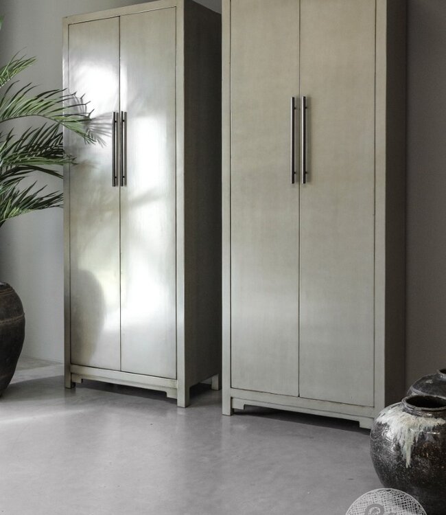 Be-Uniq 2-Deurs Kast Fancy | Olive | H225xB85xD43 cm