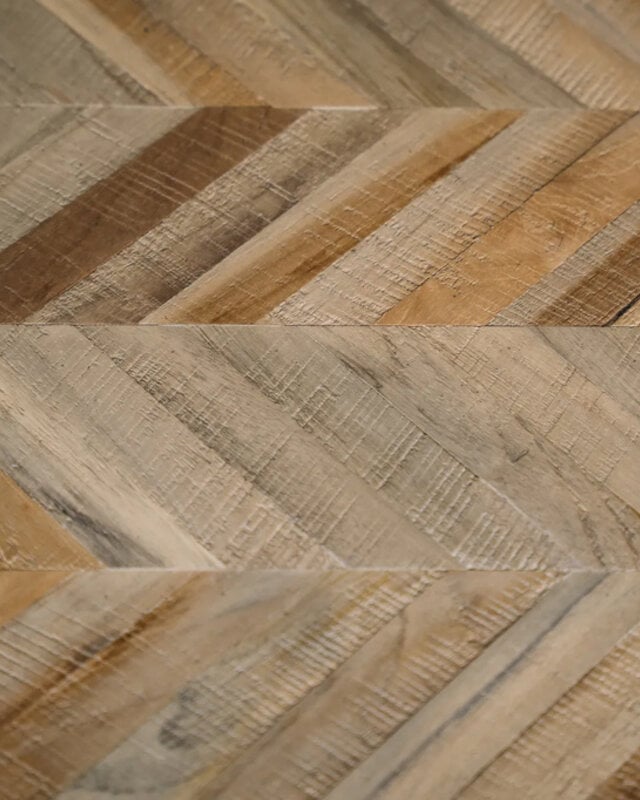 Bazar Bizar De Herringbone Bank - Natuurlijk - 110