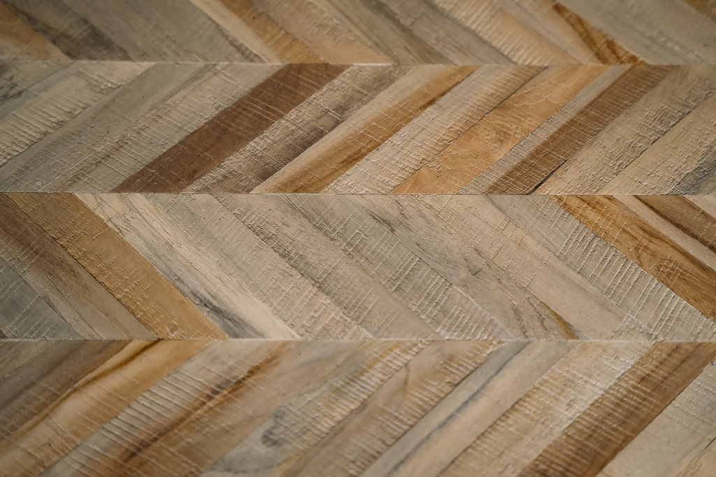 Bazar Bizar De Herringbone Bank - Natuurlijk - 110