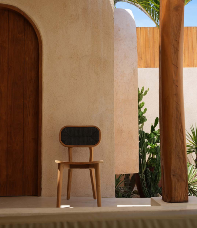 Bazar Bizar De Arigato Eetkamerstoel - Buiten_40