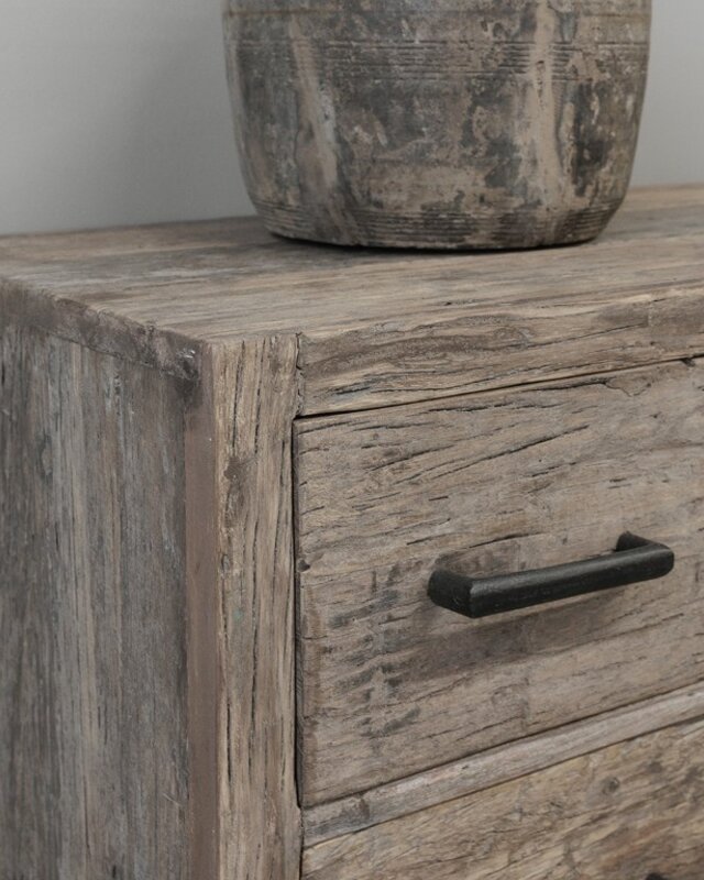 Be-Uniq Tv-Dressoir | Oud Hout | H50 x B165 x D40 cm