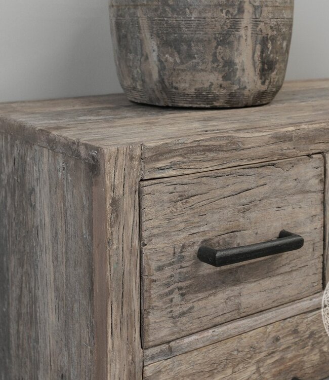 Be-Uniq Tv-Dressoir | Oud Hout | H50 x B165 x D40 cm