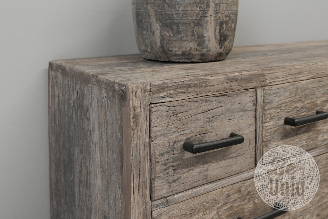 Be-Uniq Tv-Dressoir | Oud Hout | H50 x B165 x D40 cm