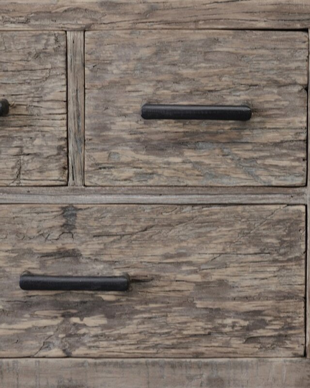 Be-Uniq Tv-Dressoir | Oud Hout | H50 x B165 x D40 cm