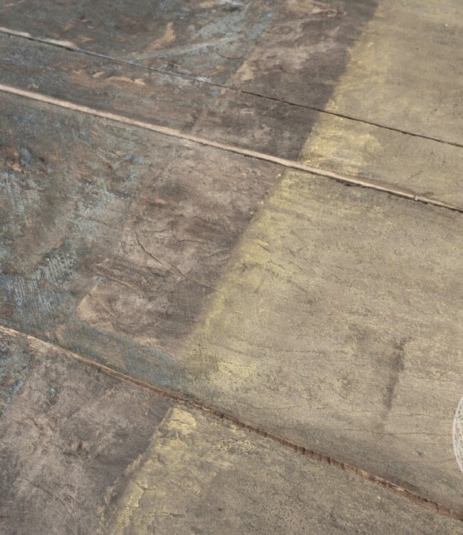 Be-Uniq Eettafel Oude Deur | Verweerd Met Verf Resten