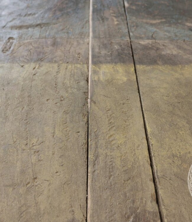 Be-Uniq Eettafel Oude Deur | Verweerd Met Verf Resten