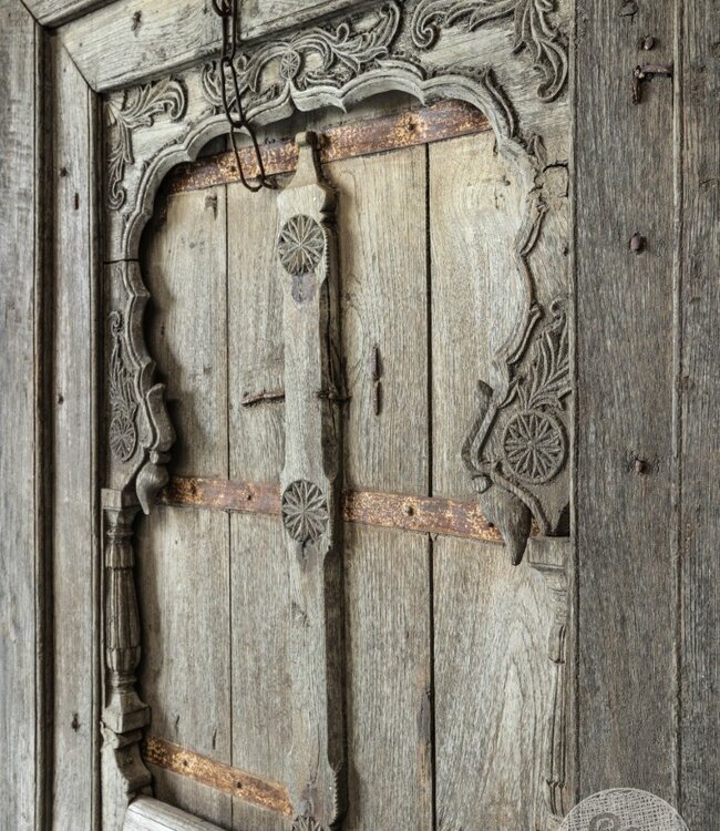 Be-Uniq Origineel Oud Raampaneel | India | H174xB127xD8 cm