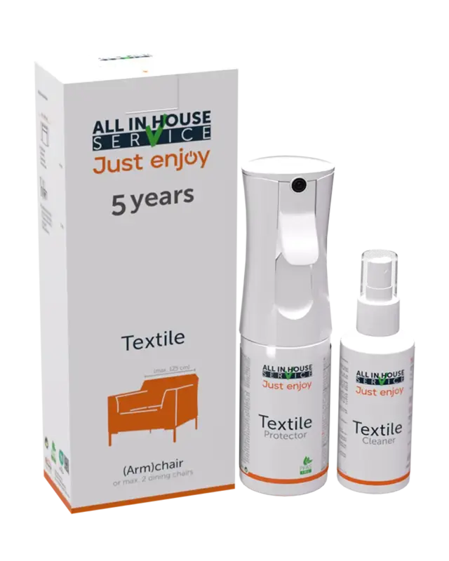 Rene Houtman All In House Service Textiel Vlekkenkit 2 Eetkamerstoelen + 5 Jaar Vlekkenservice