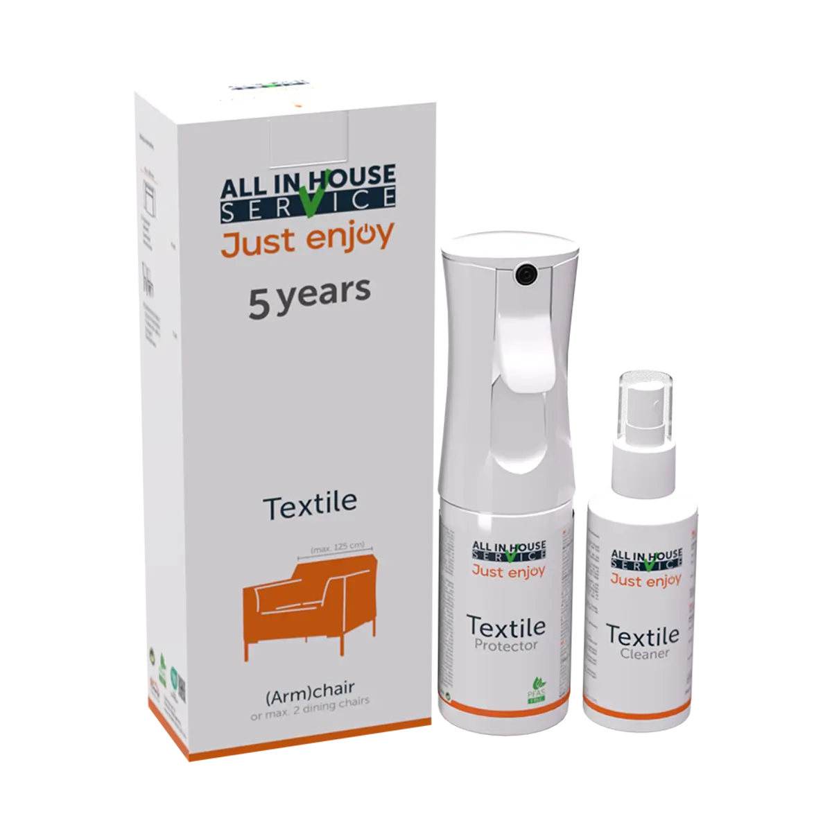 Rene Houtman All In House Service Textiel Vlekkenkit 2 Eetkamerstoelen + 5 Jaar Vlekkenservice