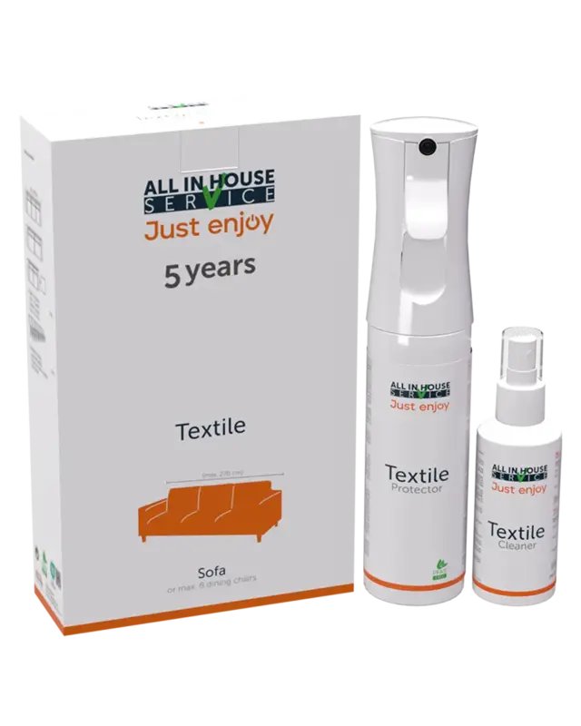 Rene Houtman All In House Service Textiel Vlekkenkit Sofa + 5 Jaar Vlekkenservice