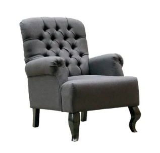 Rene Houtman Fauteuil Bo Met Capiton | H95xB72xD77 cm
