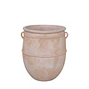 Smayan natuurlijke ronde terracotta pot ruw 72x60 Cm