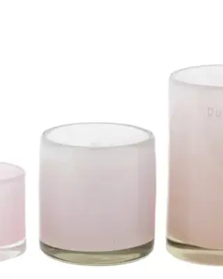 DutZ Kaarsenglas | Oud Roze | H7 x D7 cm