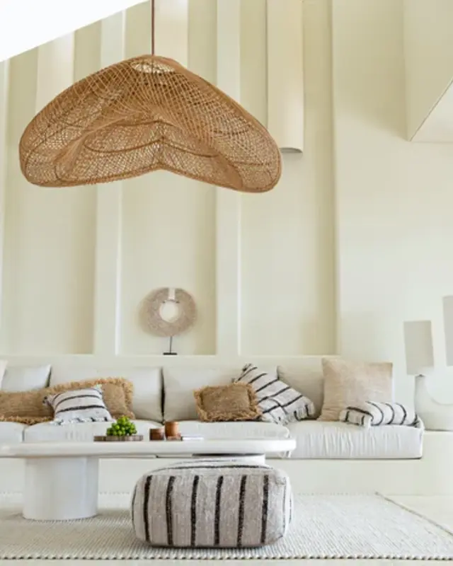 Bazar Bizar Cloud Pendant - Naturel - XXL