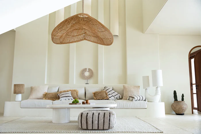 Bazar Bizar Cloud Pendant - Naturel - XXL