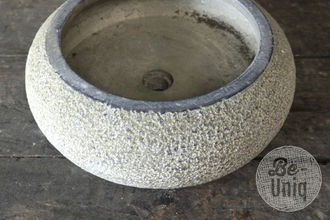 Be-Uniq Stenen Wasbak | China | H16 x D46 cm