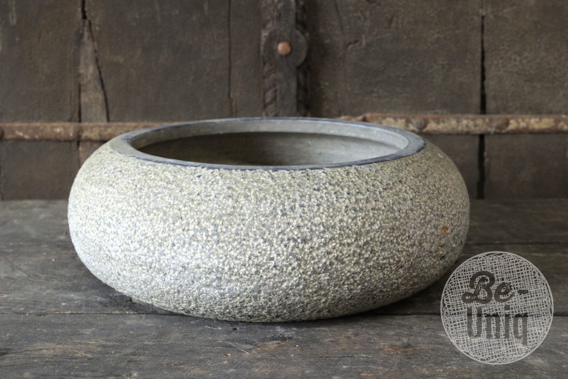 Be-Uniq Stenen Wasbak | China | H16 x D46 cm