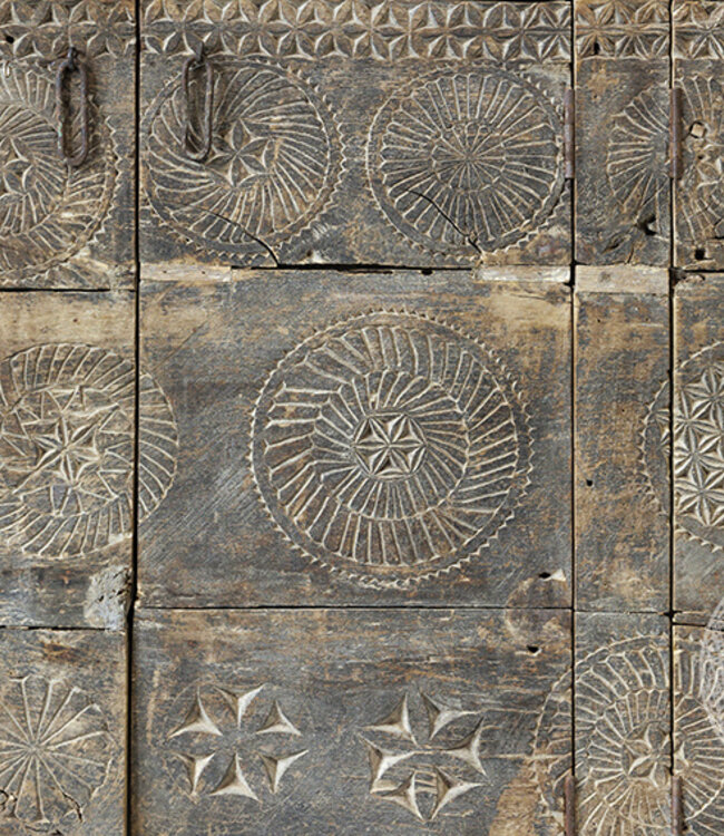 Be-Uniq Oud Dressoir Snijwerk | India | H102xB166xD44 cm