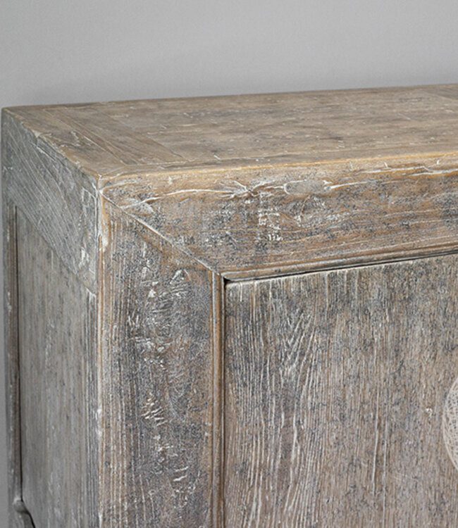 Be-Uniq Oud Dressoir | India | H87 x B196 x D48 cm