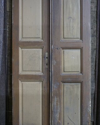 Rene Houtman Set Oude Paneeldeuren | Bruin | H236 x B118 cm