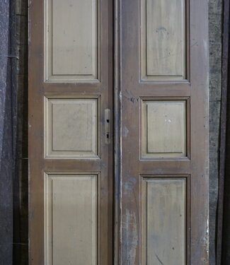 Rene Houtman Set Oude Paneeldeuren | Bruin | H236 x B118 cm
