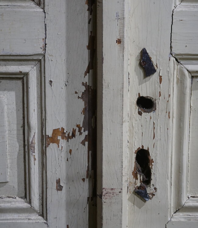 Rene Houtman Set Oude Paneeldeuren | Wit | H247 x B125 cm