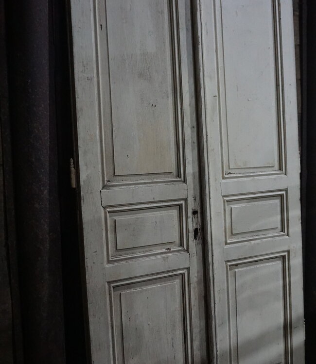Rene Houtman Set Oude Paneeldeuren | Wit | H247 x B125 cm