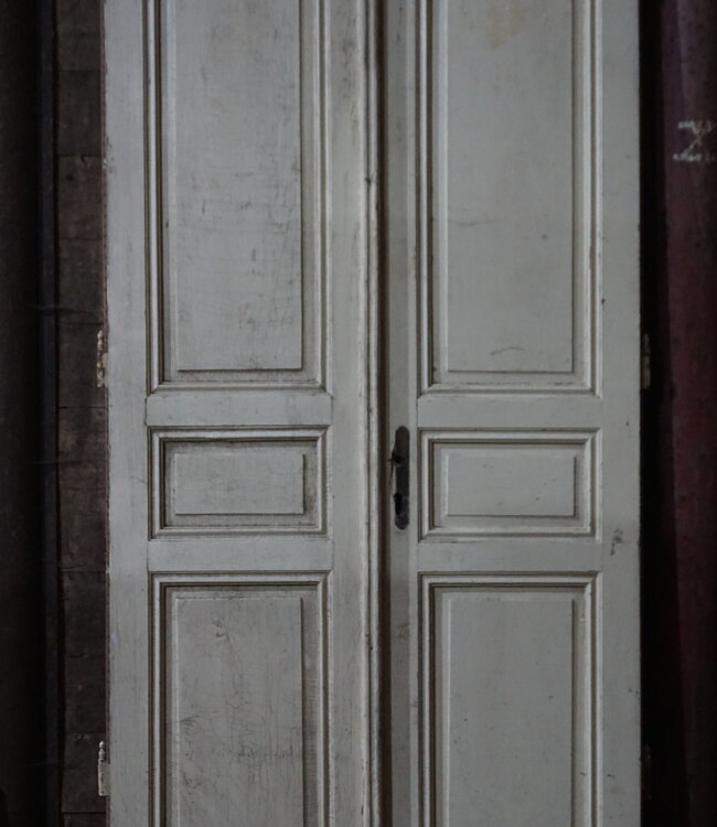 Rene Houtman Set Oude Paneeldeuren | Wit | H246 x B125 cm