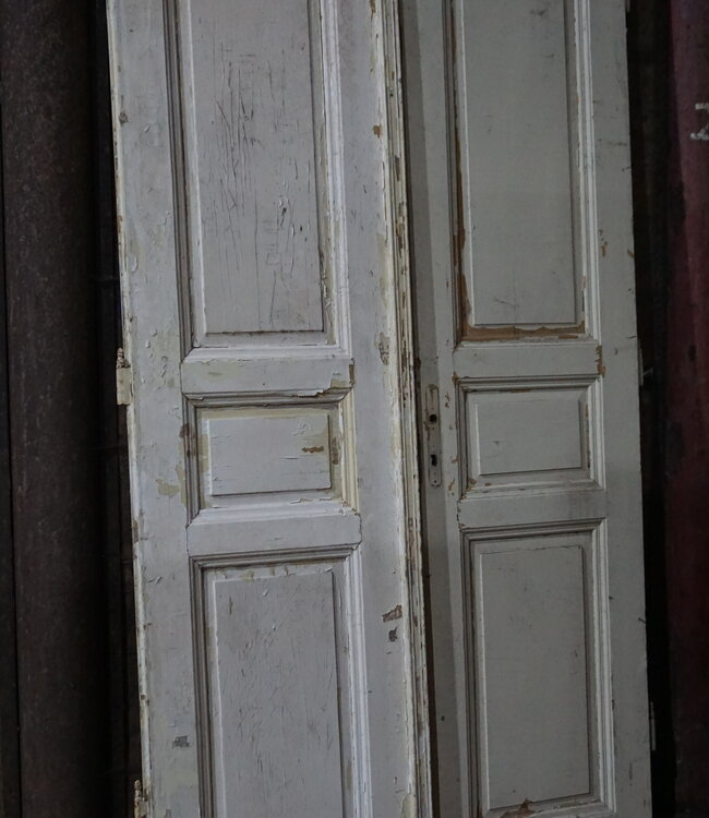 Rene Houtman Set Oude Paneeldeuren | Wit | H234 x B127 cm