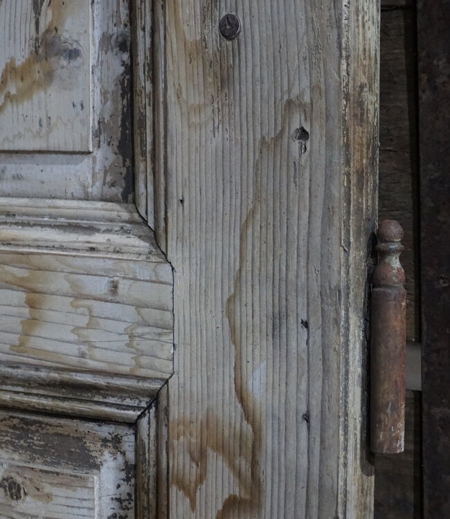 Rene Houtman Set Oude Paneeldeuren | Wit & Bruin | H233 x B125 cm