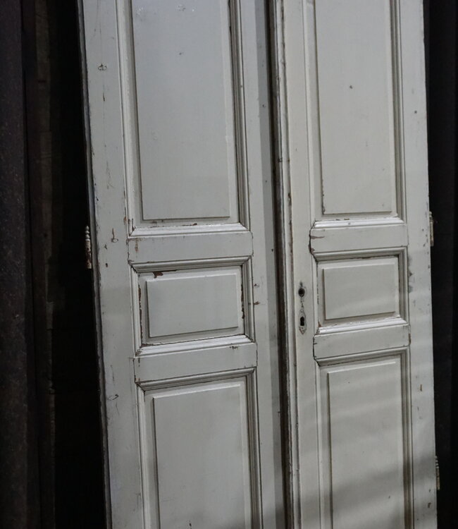 Rene Houtman Set Oude Paneeldeuren | Wit | H235 x B127 cm