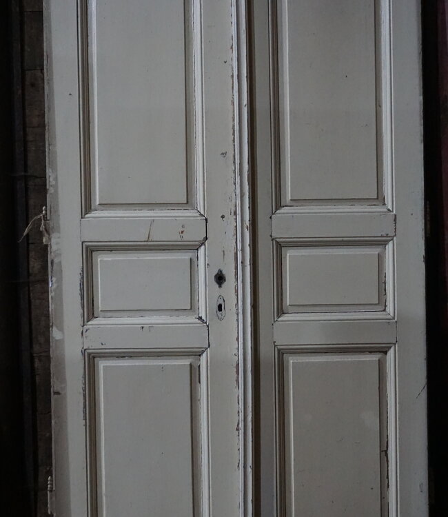 Rene Houtman Set Oude Paneeldeuren | Wit | H235 x B127 cm