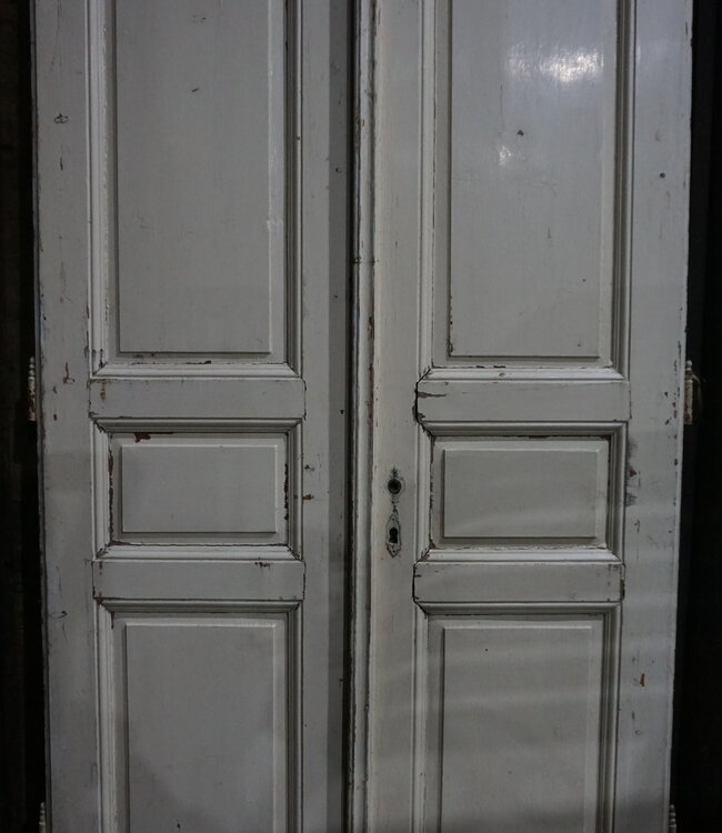 Rene Houtman Set Oude Paneeldeuren | Wit | H235 x B127 cm