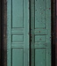 Rene Houtman Set Oude Paneeldeuren | Groenblauw | H237 x B120 cm