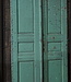 Rene Houtman Set Oude Paneeldeuren | Groenblauw | H237 x B120 cm
