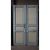 Set Oude Paneeldeuren | Blauw | H243 x B148,5 cm
