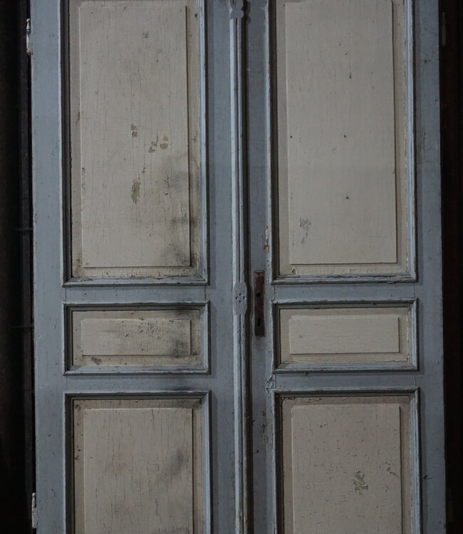 Rene Houtman Set Oude Paneeldeuren | Blauw | H243 x B148,5 cm