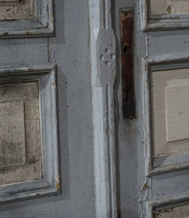 Rene Houtman Set Oude Paneeldeuren | Blauw | H243 x B148,5 cm