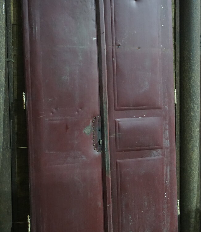 Rene Houtman Set Oude Paneeldeuren | Wit | H250 x B125 cm