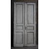 Set Oude Paneeldeuren | Wit | H250 x B125 cm
