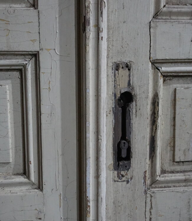 Rene Houtman Set Oude Paneeldeuren | Wit | H250 x B125 cm