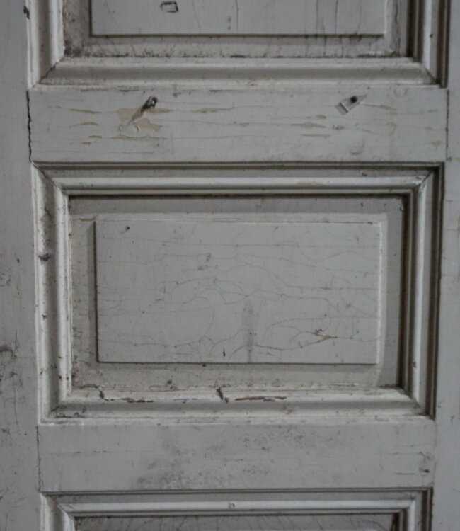 Rene Houtman Set Oude Paneeldeuren | Wit | H250 x B125 cm