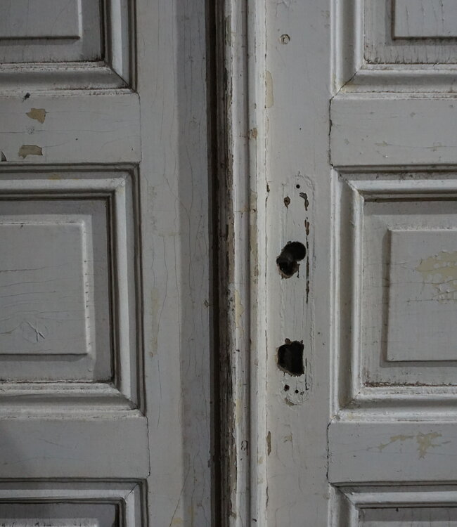 Rene Houtman Set Oude Paneeldeuren | Wit | H245 x B125 cm