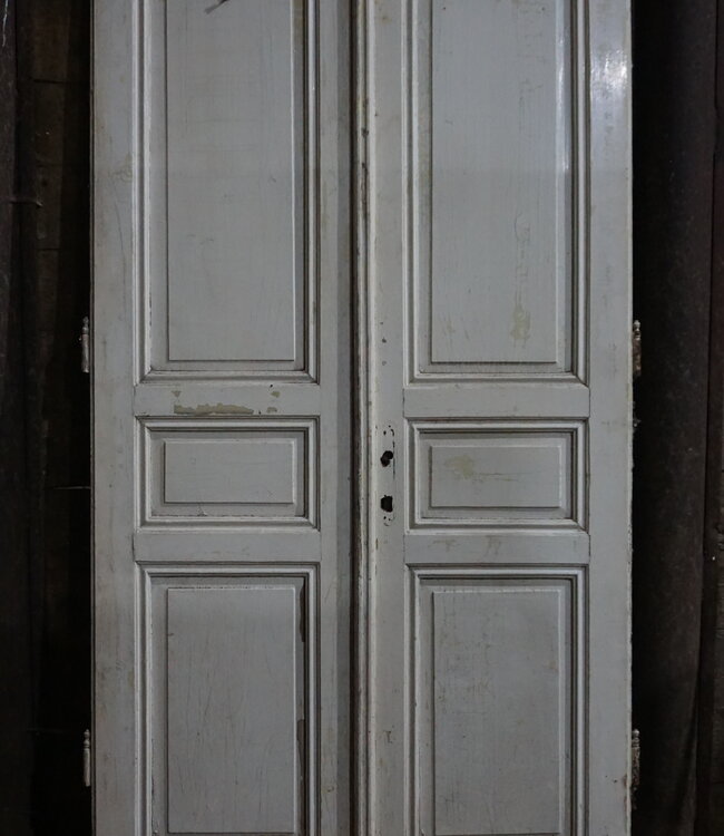 Rene Houtman Set Oude Paneeldeuren | Wit | H245 x B125 cm