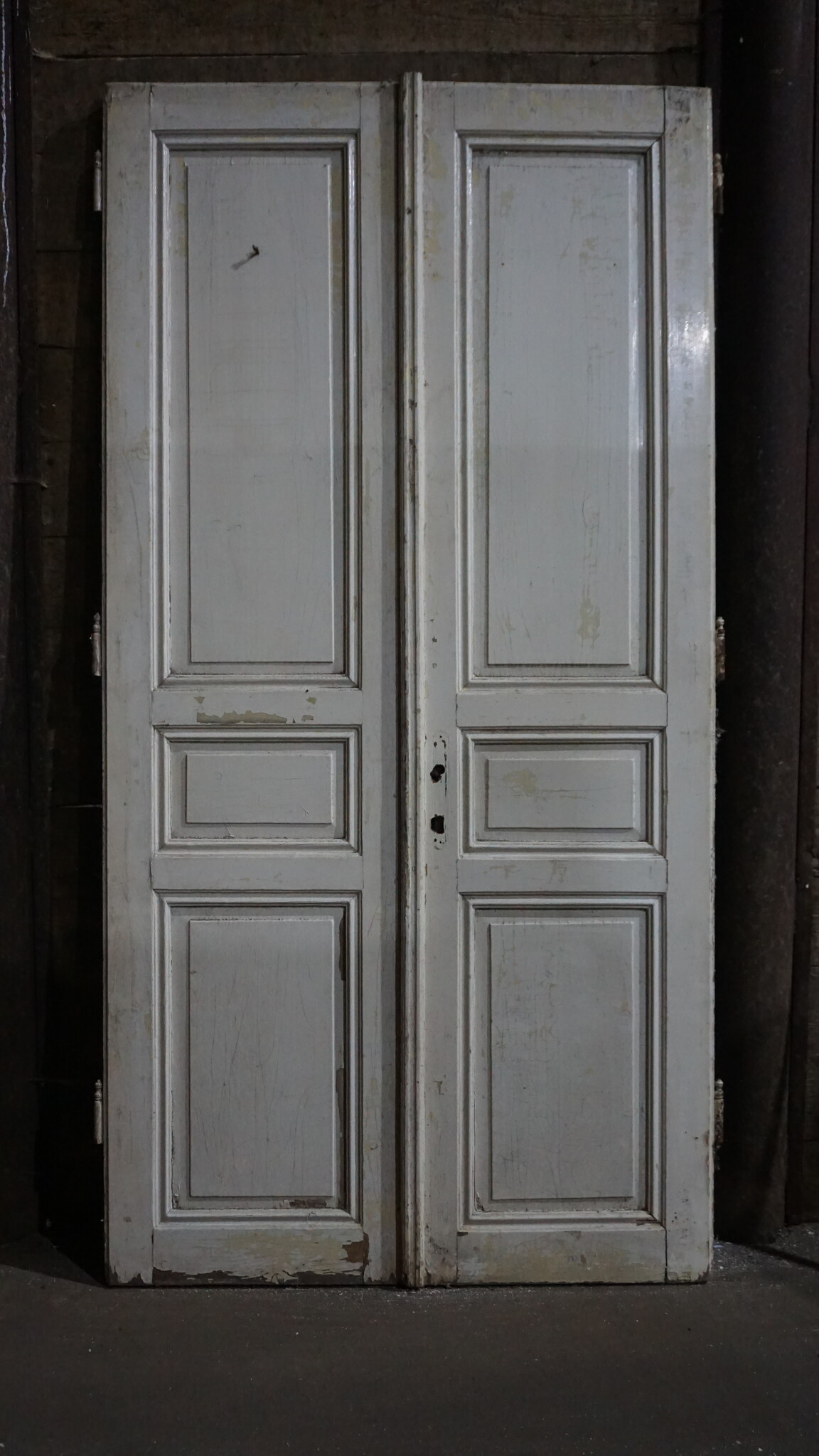 Rene Houtman Set Oude Paneeldeuren | Wit | H245 x B125 cm