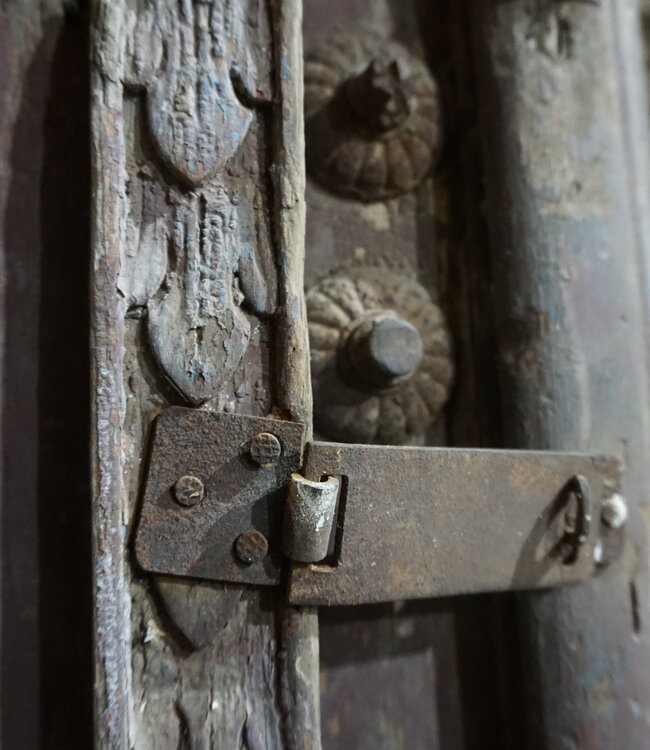 Rene Houtman Set Oude Paneeldeuren | Bruin | H270 x B140 cm