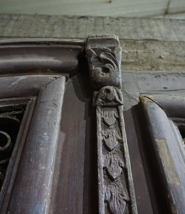 Rene Houtman Set Oude Paneeldeuren | Bruin | H270 x B140 cm