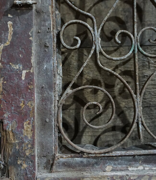 Rene Houtman Set Oude Paneeldeuren | Bruin | H270 x B140 cm